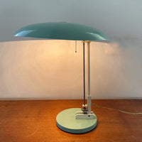 Nedalo industrial table lamp, Dutch design, 1950s