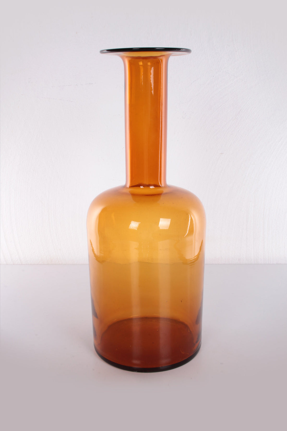 Otto Brauer Scandinavische gele glazen Kastrup Gulvases voor Holmegaard, 1960s - Collectors - Net.Work