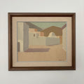Painting cubic houses Spain, Rolf Norrman, Sweden, 1960 - Collectors - Net.Work