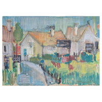 Painting, gouache and pastel chalk, Jacques Daufin, 1960s