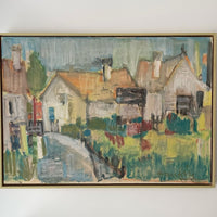 Painting, gouache and pastel chalk, Jacques Daufin, 1960s