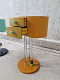 Pair of Postmodern Memphis Milano Style Side Tables, 1980s - COLLECTORS RDAM