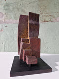 Patinated Cor Dam Sculpture in Fireclay, 1970s - Collectors - Net.Work