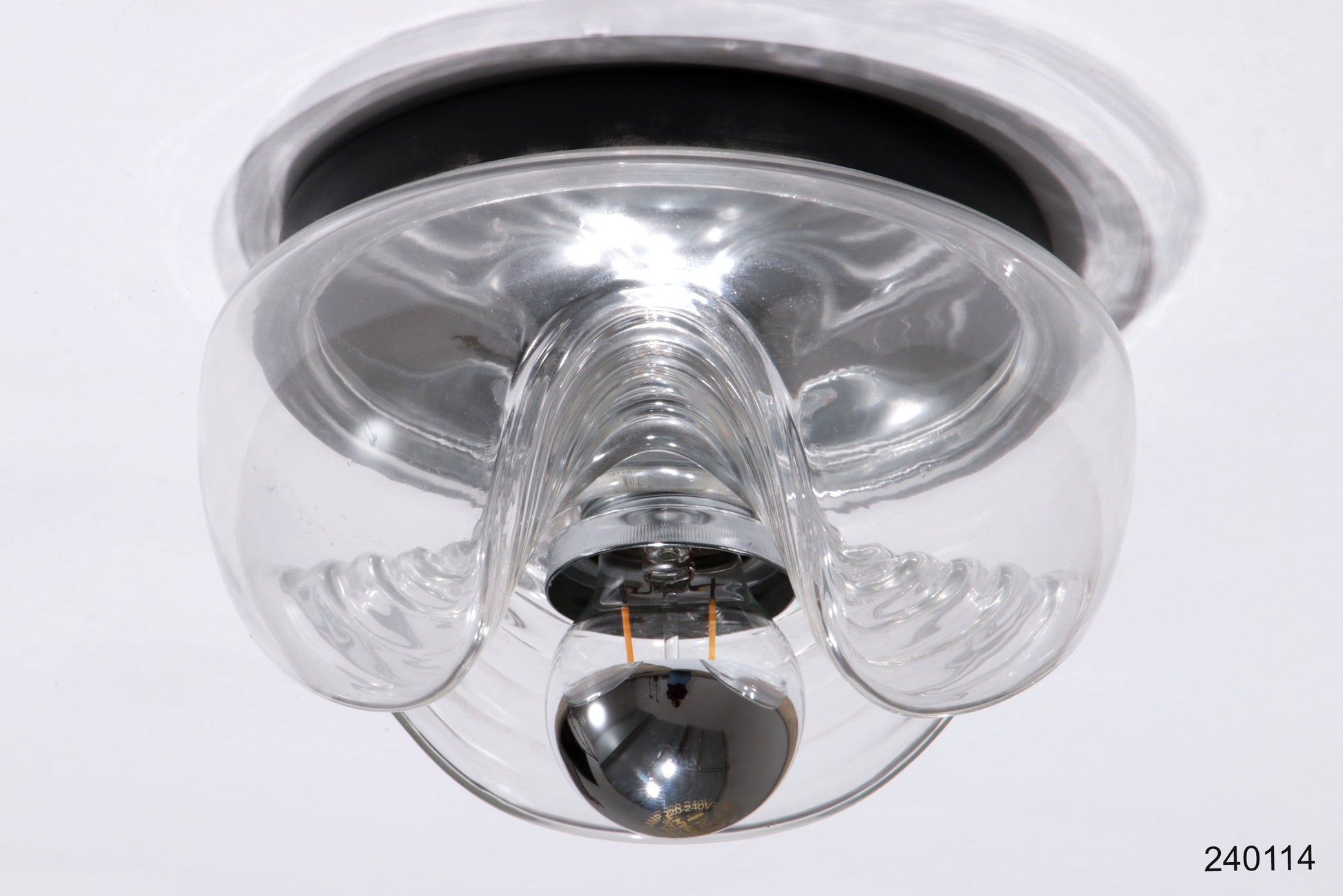 Peill & Putzler Wave Ceiling Lamp 21 cm - Vintage 70s Design - Collectors - Net.Work