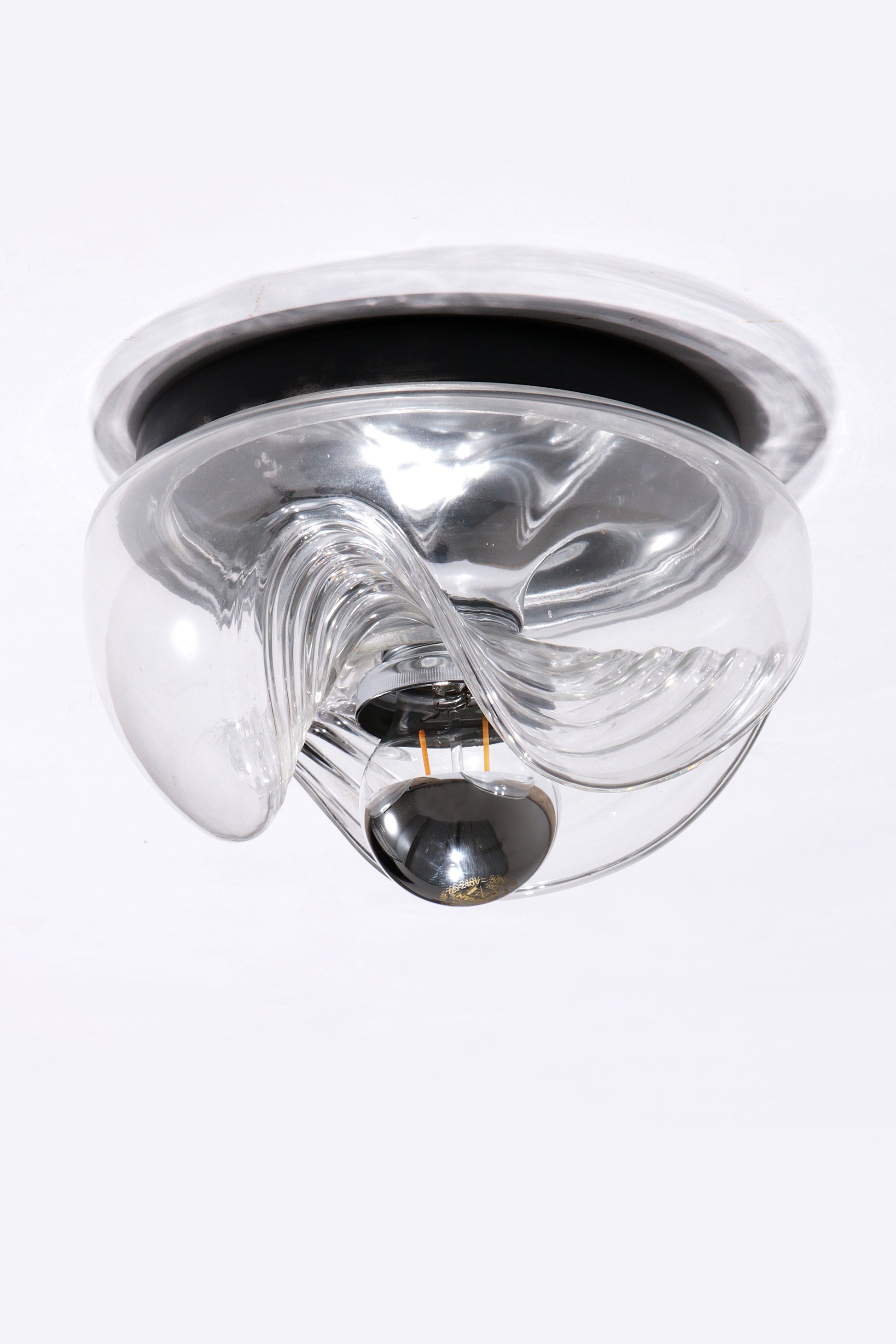 Peill & Putzler Wave Ceiling Lamp 21 cm - Vintage 70s Design - Collectors - Net.Work