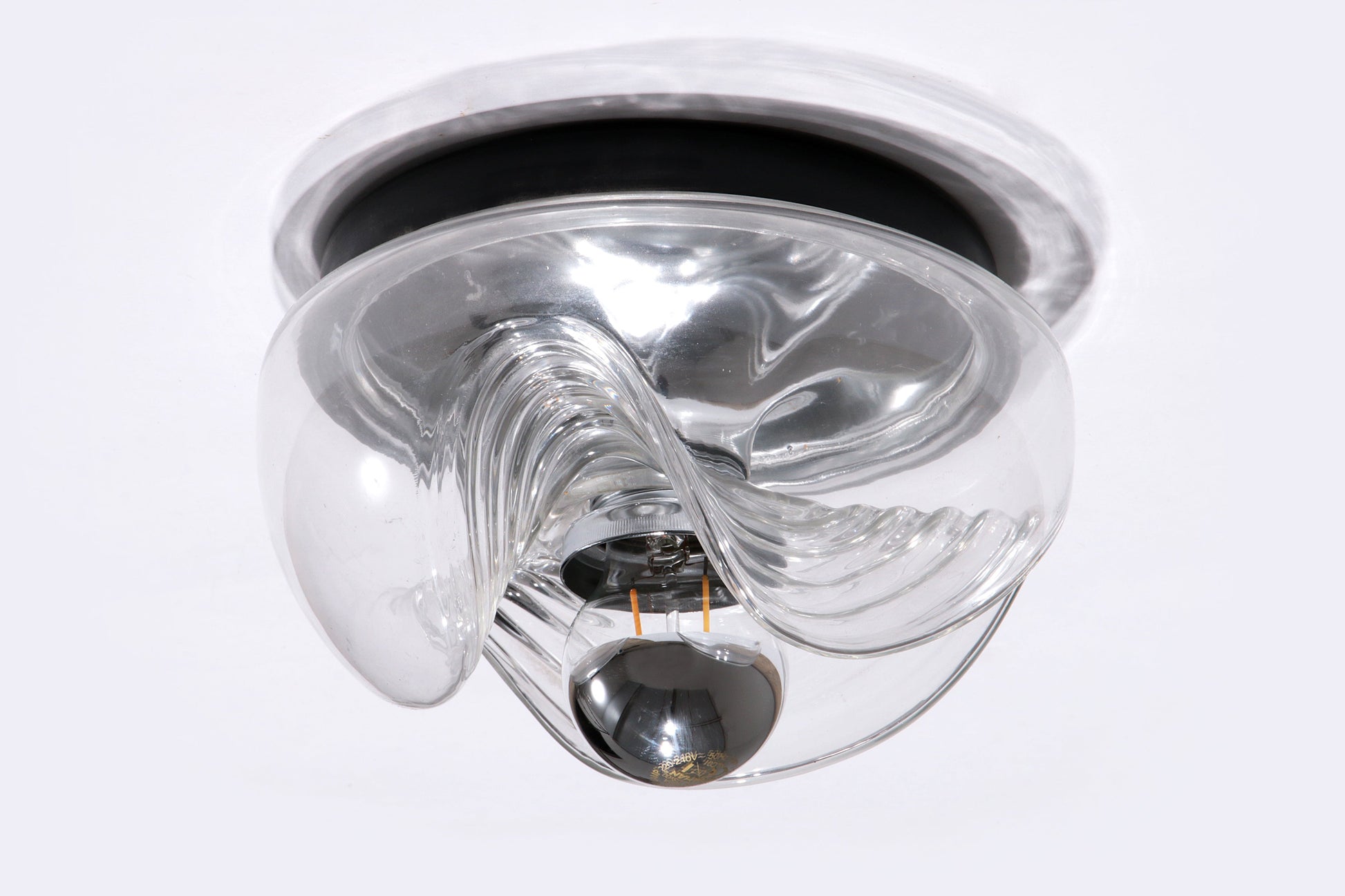 Peill & Putzler Wave Ceiling Lamp 21 cm - Vintage 70s Design - Collectors - Net.Work