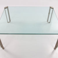 Ikonische Beistell- oder Couchtische aus den 1970er Jahren, Modell T24 von Peter Ghyczy – Beine aus Onyx