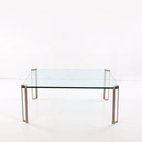 Ikonische Beistell- oder Couchtische aus den 1970er Jahren, Modell T24 von Peter Ghyczy – Beine aus Onyx