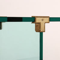 Peter Ghyzcy Beistelltisch Modell T30 Massivglas 1960 KEINE RESERVIERUNG !!