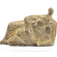 Peter Kortekaas (b. 1946) Reclining Nude Unglazed ceramic