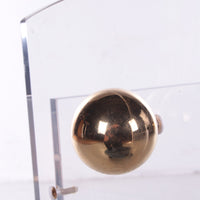 Schirmständer aus Plexiglas von Charles Hollis Jones mit Messingakzenten, 1970