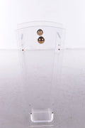 Plexie glass Umbrella stand Charles Hollis Jones with brass accents,1970 - Collectors - Net.Work
