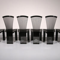 Postmoderne Esszimmerstühle von Pietro Costantini, Italien, 1980er Jahre