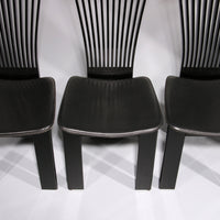 Postmoderne Esszimmerstühle von Pietro Costantini, Italien, 1980er Jahre