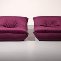 Lila Papillon Lounge-Sessel von Guido Maria Rosati für Giovannetti Mind Condition