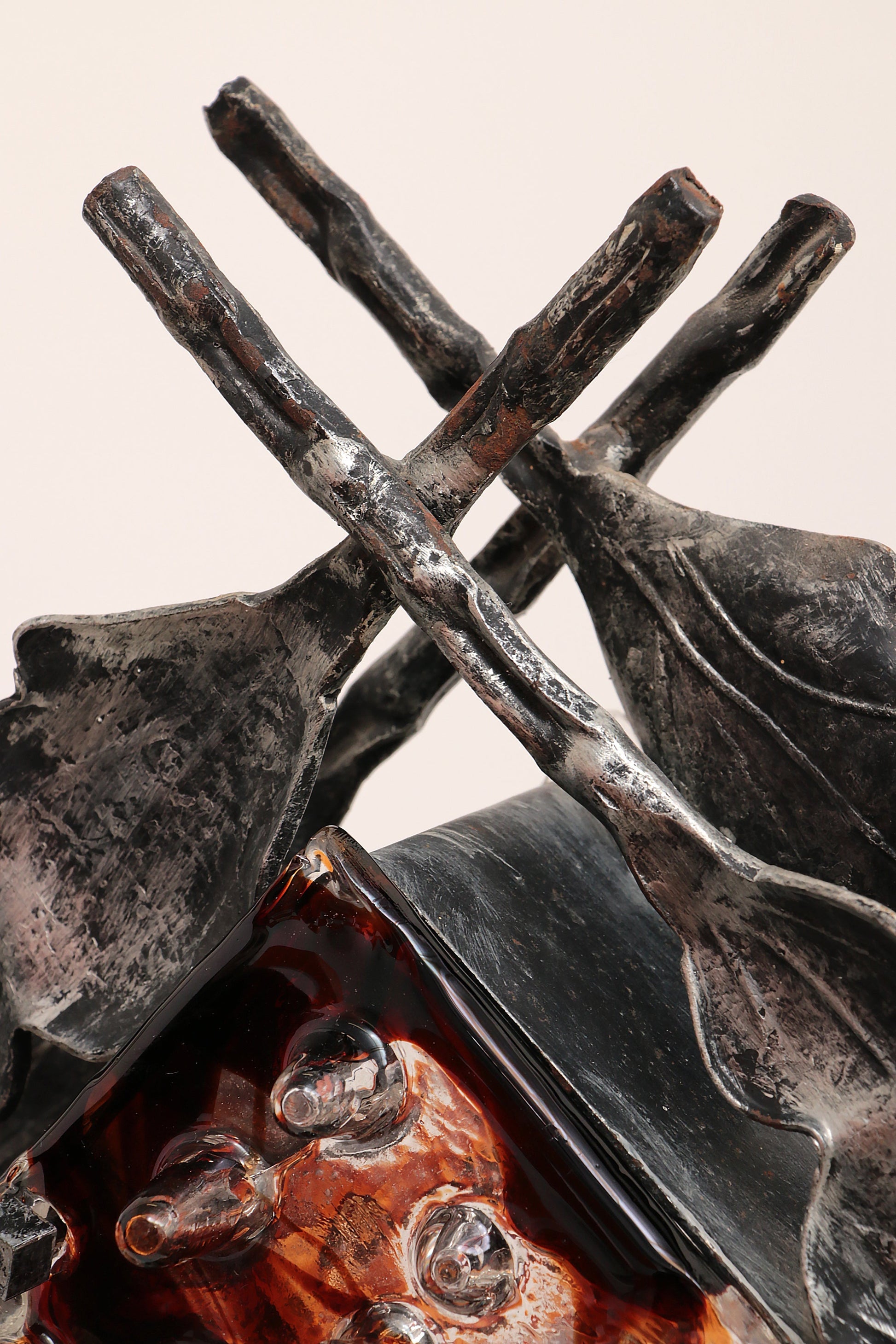 Rare Brutalist Table Lamp by Albano Poli - Collectors - Net.Work