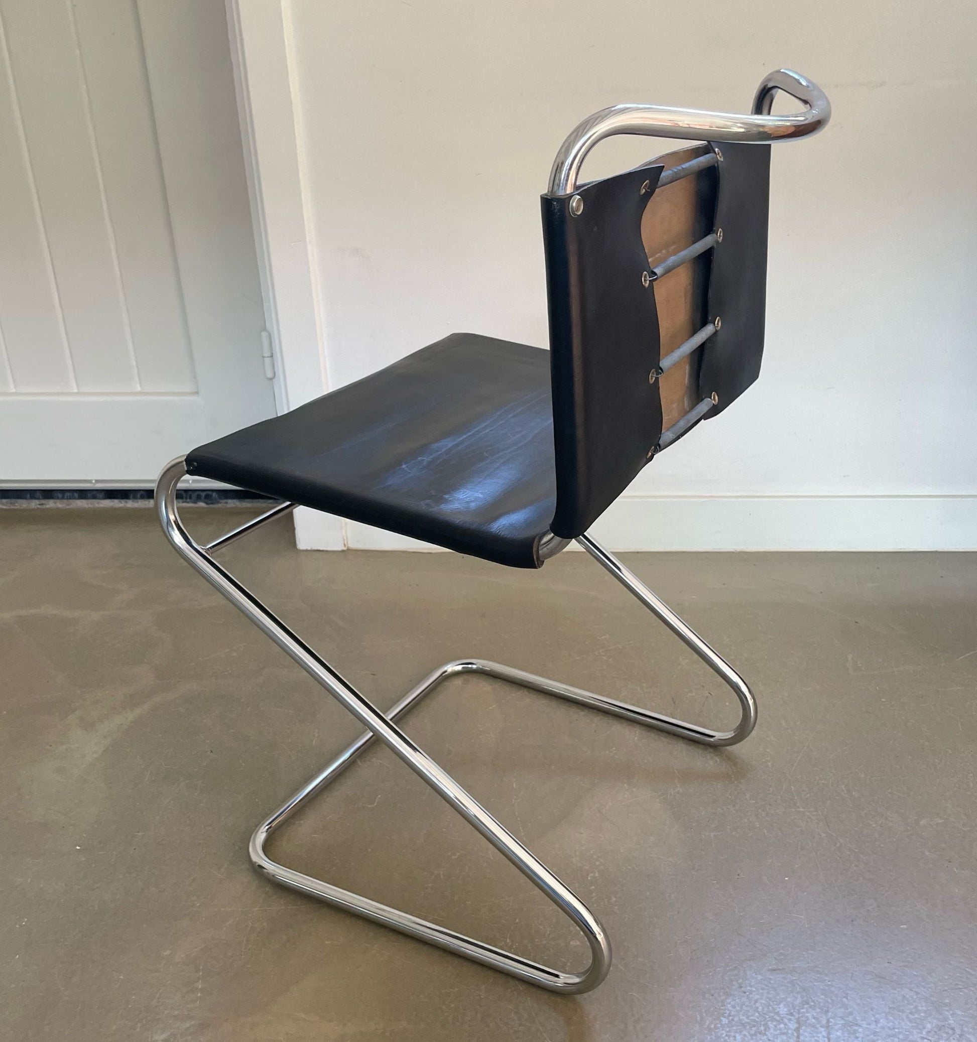 Rare edition ‘Biscia’ chair, Pascal Mourgue for Steiner, France, 1960s - COLLECTORS RDAM