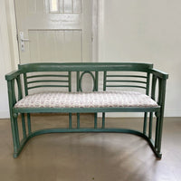 Zeldzame “Fledermaus”-bank, ontwerp Josef Hoffmann, Oostenrijk, jaren 30