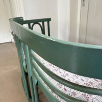 Zeldzame “Fledermaus”-bank, ontwerp Josef Hoffmann, Oostenrijk, jaren 30