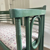 Zeldzame “Fledermaus”-bank, ontwerp Josef Hoffmann, Oostenrijk, jaren 30