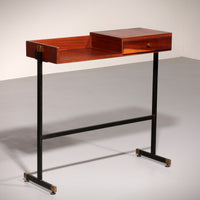 Seltener italienischer Konsolentisch/Schreibtisch im Mid-Century-Modern-Stil von Ico Parisi