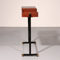 Seltener italienischer Konsolentisch/Schreibtisch im Mid-Century-Modern-Stil von Ico Parisi