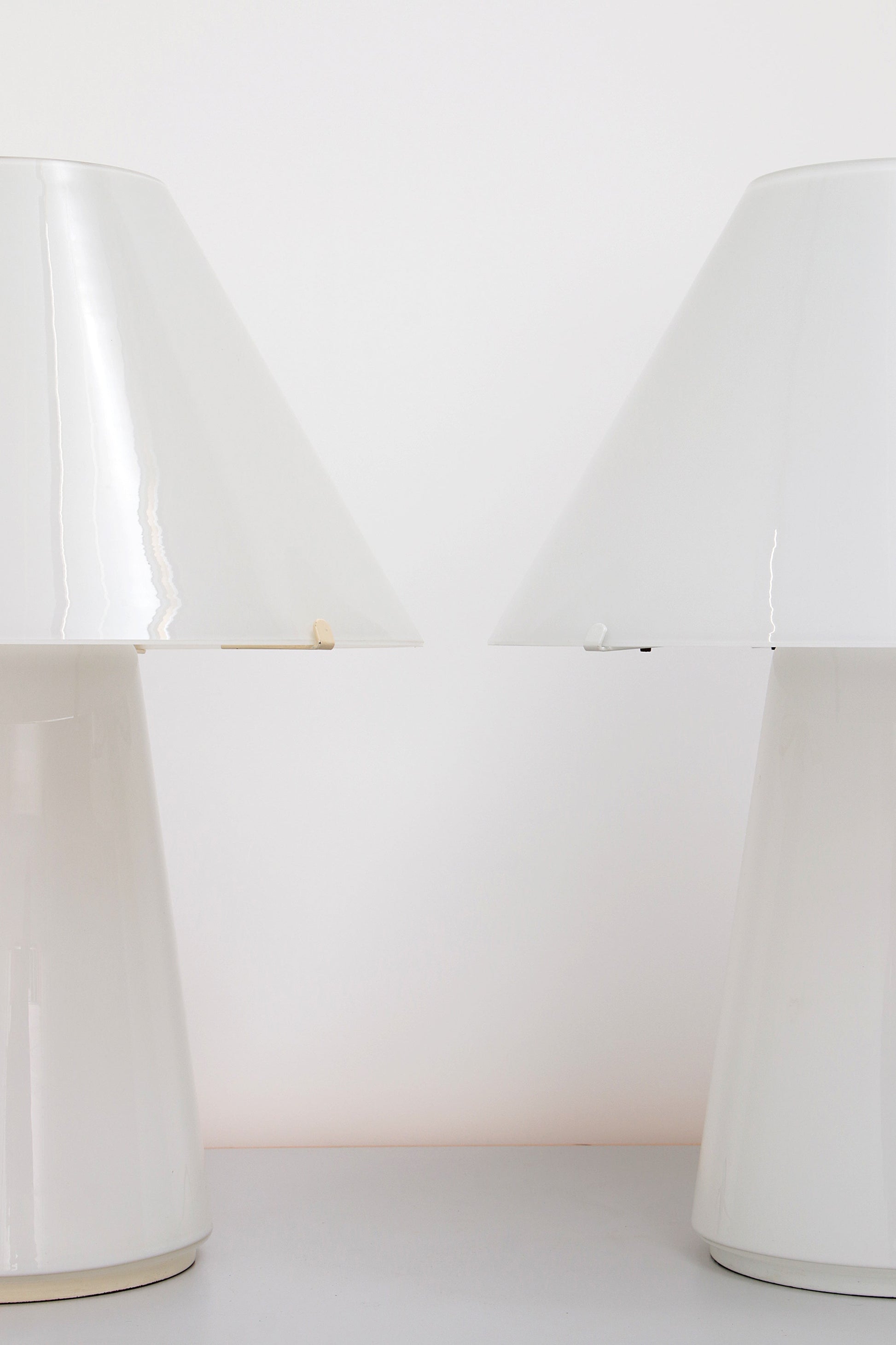 Rare Large Vetri Murano Mushroom Table Lamps, 1970s - Collectors - Net.Work