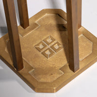 Seltene Peter Ghyczy T18 Konsolentische, Design aus den 1970er Jahren (73 cm hoch).