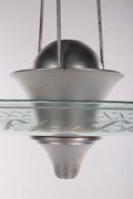 Rare Set of Art Deco Hanging Lamps from a Historic London Hotel - Collectors - Net.Work