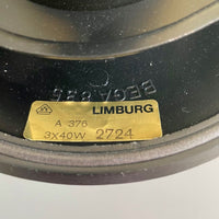 Seltenes Set großer Wandleuchten, Glashütte Limburg, Deutschland, 1970er Jahre