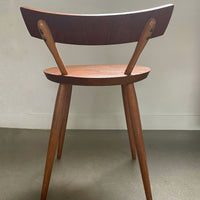 Seltener Beistellstuhl von Ferdinand Lundquist &amp; Co, Schweden, 1950er Jahre