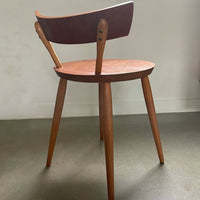 Seltener Beistellstuhl von Ferdinand Lundquist &amp; Co, Schweden, 1950er Jahre