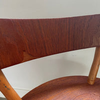 Seltener Beistellstuhl von Ferdinand Lundquist &amp; Co, Schweden, 1950er Jahre