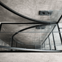 Roomdivider/display cabinet in Art deco or Bauhaus style