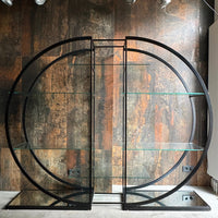 Roomdivider/display cabinet in Art deco or Bauhaus style