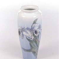 Große Porzellanvase von Royal Copenhagen, handbemalt mit Trompetenblume