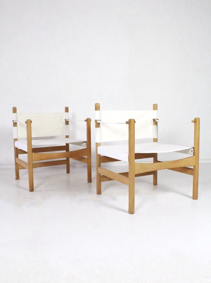 Safari chairs model 2221 by Borge Mogensen for Fredericia Stolefabrik - Collectors - Net.Work