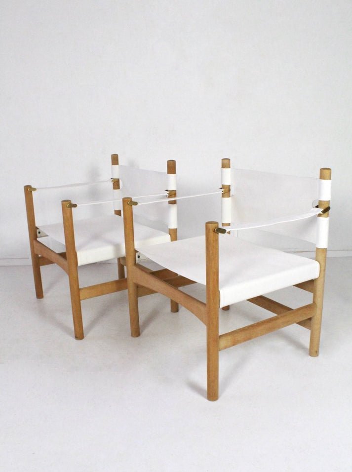 Safari chairs model 2221 by Borge Mogensen for Fredericia Stolefabrik - Collectors - Net.Work