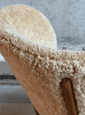 Scandinavian mid century design lounge chair in sheepskin - Collectors - Net.Work