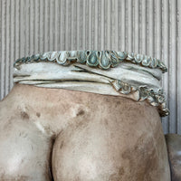 Sculptural ceramic side table by Francis Hewlett