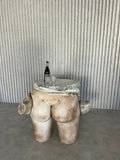Sculptural ceramic side table by Francis Hewlett - Collectors - Net.Work
