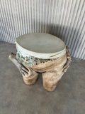 Sculptural ceramic side table by Francis Hewlett - Collectors - Net.Work