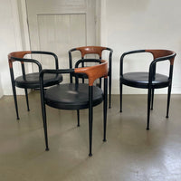 Set armchairs, Gianfranco Frattini for Fasem, Italy, 1970s