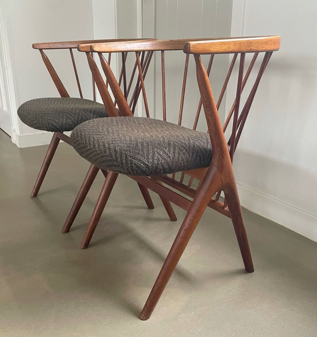 Set of 2 chairs, Helge Sibast chair nr. 8, Sibast, Denmark, 1950s - COLLECTORS RDAM