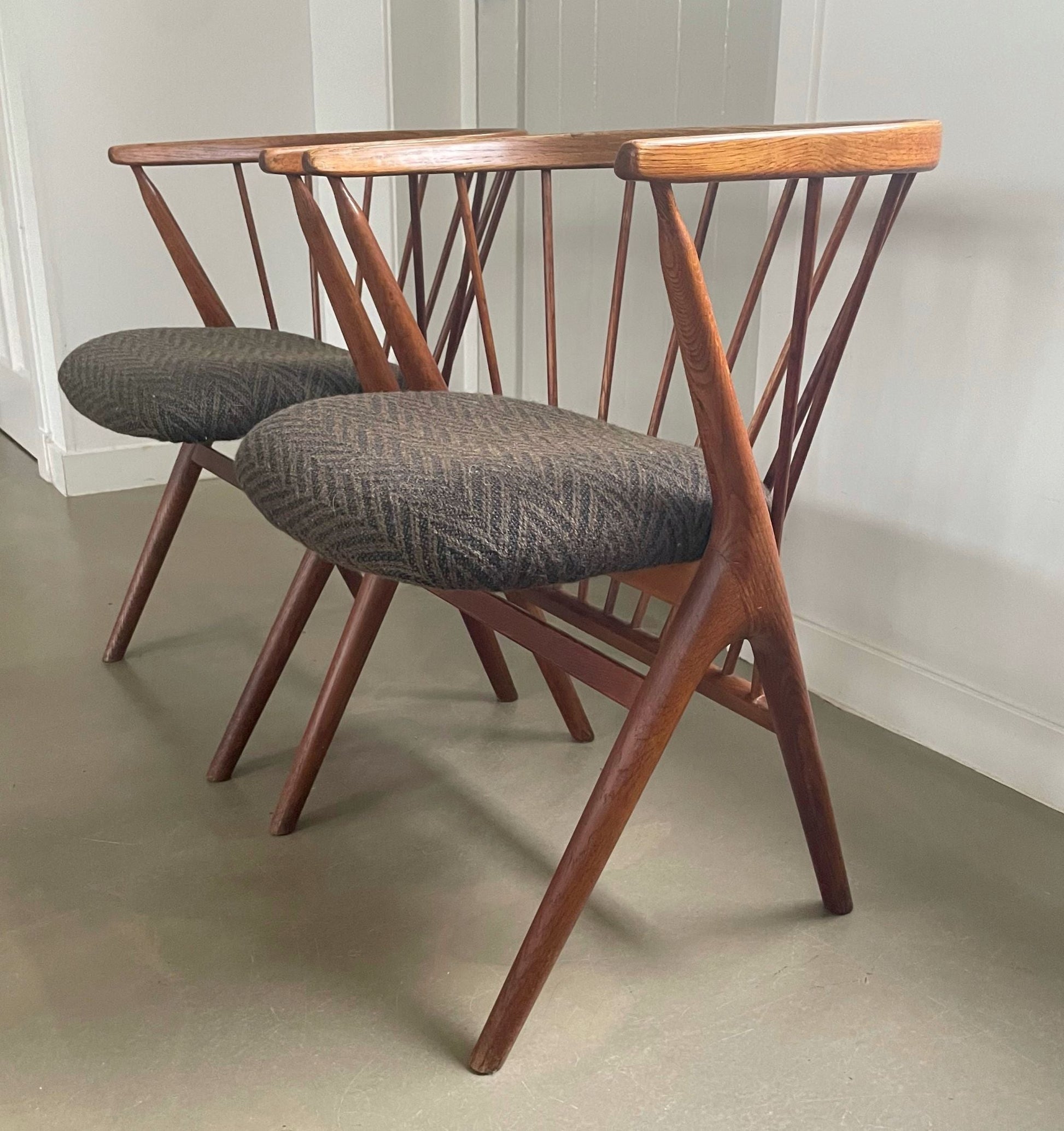 Set of 2 chairs, Helge Sibast chair nr. 8, Sibast, Denmark, 1950s - COLLECTORS RDAM