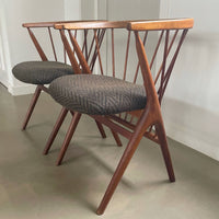 Set of 2 chairs, Helge Sibast chair nr. 8, Sibast, Denmark, 1950s