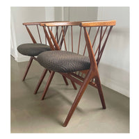 Set of 2 chairs, Helge Sibast chair nr. 8, Sibast, Denmark, 1950s