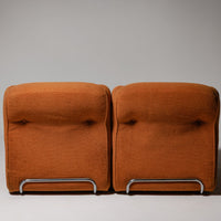 Set of 2 joined elements by Doimo Salotti, Italy 1970s (2 sets available)