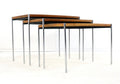 Set of 3 nest of tables Lämmle and Co with turnable tops - COLLECTORS RDAM