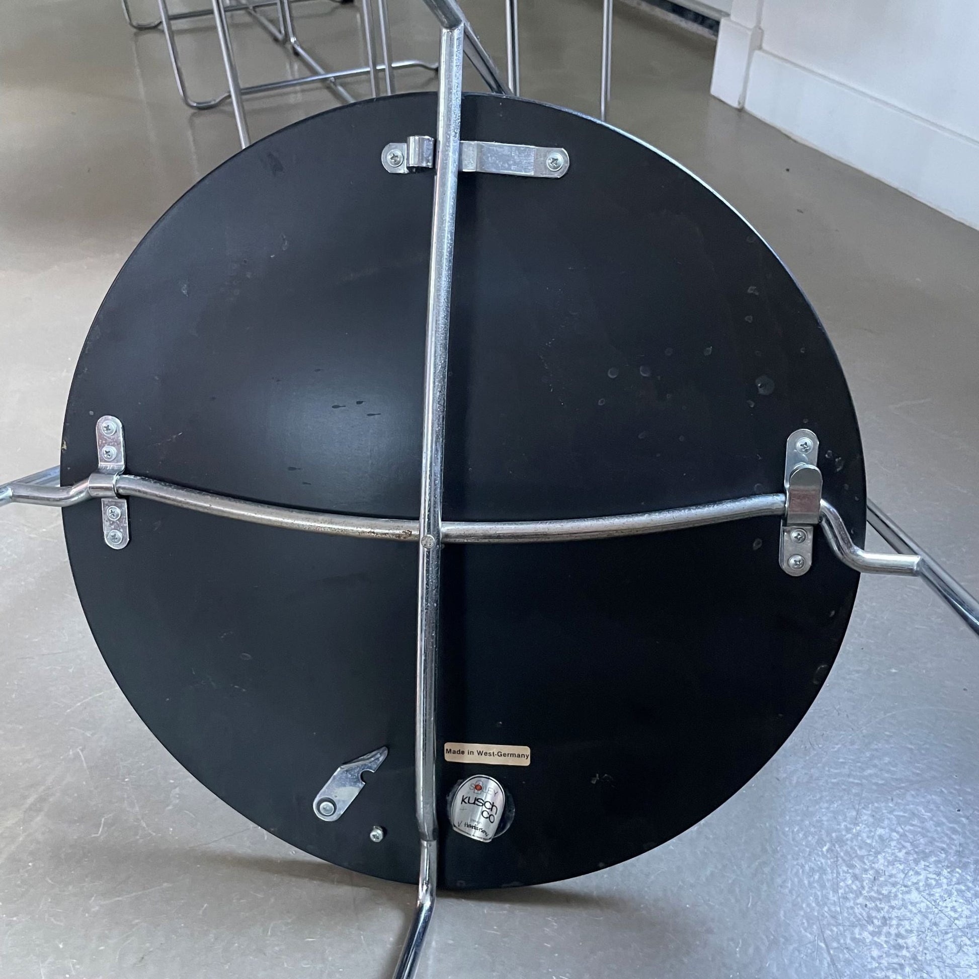 Set of 4 foldable chairs ‘Soley’, V. Hardarson for Kusch & Co, 80s - COLLECTORS RDAM